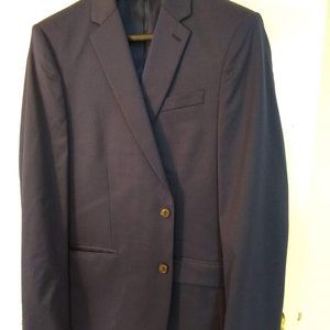 Navy Suit Suit Coat (42L)